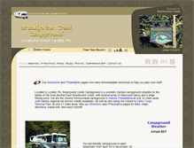 Tablet Screenshot of brandywinecreekcampground.com